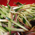 かなこれんじゃあ's cooksnap of when they made 簡単！みょうが＆きゅうりのポン酢和え♡.