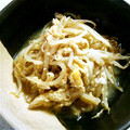♪ト音記号♪'s cooksnap of when they made あと１品☆簡単もやしのたまごとじ.