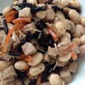 ほっほ's cooksnap of when they made 高野豆腐入りの大豆とひじきの煮物.
