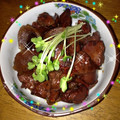 しあわせのパン屋さん's cooksnap of when they made 簡単おかず・おつまみ❁鶏レバーの照り煮❁.