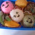 カアサタ's cooksnap of when they made 三色だんごちゃんのお弁当.