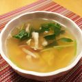 とりさん♡'s cooksnap of when they made 三ツ葉 きのこ 卵のすまし汁(^ω^).