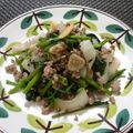 めなよ's cooksnap of when they made ♪空芯菜と挽き肉のにんにく炒め♪.