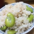 真愛ママ's cooksnap of when they made 母の好物！ソラマメ香るごはん.
