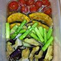 ツッチー♡♡'s cooksnap of when they made めんつゆで☆夏野菜の焼きびたし.
