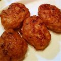 めろんぐまん's cooksnap of when they made 鶏ふわだんご～紅生姜いり.