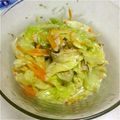 ouzyu's cooksnap of when they made もう一品！キャベツの胡麻マヨ和え～.