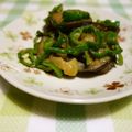 みんとこ's cooksnap of when they made なす&ﾋﾟｰﾏﾝの味噌炒め.