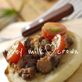 milk＊crown's cooksnap of when they made さば缶＆プチトマト.