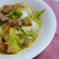 mikkusan's cooksnap of when they made 節約おかず＊白菜ベーコン炒め.
