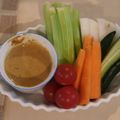 mancha's cooksnap of when they made 温野菜に！セブンの野菜スティックソース風.