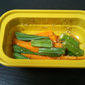neconoco's cooksnap of when they made ✿あと一品 簡単オクラと人参の和え物✿.