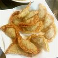 ｎａｎａｃｈａｎ's cooksnap of when they made パリパリ！ワンタンの皮で揚げ餃子☆.