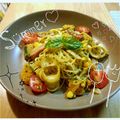 Teddy0429's cooksnap of when they made 筍のバジルソーススパゲッティ.