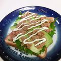 龍青空ママ's cooksnap of when they made とりそぼろの簡単☆マフィンでブランチ.