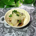mielle's cooksnap of when they made 貝割れとしめじのみぞれ和えにササミも+.