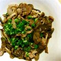 ひぃくんさっち's cooksnap of when they made 茄子＆しめじと豚肉の簡単炒め♪.