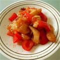 ＊hanapun＊'s cooksnap of when they made しっとり☆鶏むね肉のピリ辛甘酢炒め.