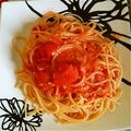 フラワーサニー's cooksnap of when they made 簡単！時短！ランチにも！トマトパスタ.