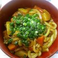 MsChocolat's cooksnap of when they made ㋻残ったカレーのリメイク☆カレーうどん.