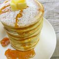 きよたまろ's cooksnap of when they made リラックマ風？重ねてホットケーキ♪.