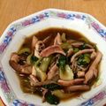 花嫁修行ちゅう☆'s cooksnap of when they made イカとちんげん菜のオイスター炒め☆.