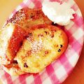 うーまるこ's cooksnap of when they made 卵液使いきりフレンチトースト＊ココアもね.