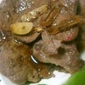 ちかちゅう★'s cooksnap of when they made 牛タンのバターにんにく醤油焼き.