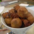 mayutopia's cooksnap of when they made タコと里芋の煮物.