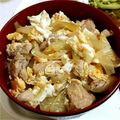 ☆ボンバー☆'s cooksnap of when they made めんつゆで親子丼♪.