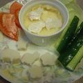 sukennya's cooksnap of when they made 父の日おつまみ！蒲鉾deチーズフォンデュ.