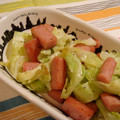 mybinue's cooksnap of when they made 和風？！SPAM＆キャベツのごま油炒め.