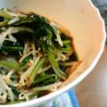 MANARON's cooksnap of when they made もやし＆ほうれん草のナムル.