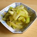 ななこ２２'s cooksnap of when they made セロリの漬け物.