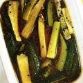 くぅ５２２'s cooksnap of when they made ズッキーニの揚げ浸し.