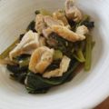 noamanma's cooksnap of when they made 鶏肉と小松菜の炒め煮.