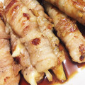 いちごLIFE's cooksnap of when they made ナスのとろ〜り肉巻き.
