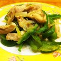 エリジウム's cooksnap of when they made 鶏肉とピーマンのさっぱり炒め.