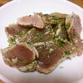ｼｪﾘｰ☆'s cooksnap of when they made まぐろのたたき☆バジルソース.