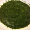 nekokasa's cooksnap of when they made ｴｼﾞﾌﾟﾄ本場の味！モロヘイヤスープ.