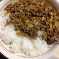 蜜っ子's cooksnap of when they made 和風ドライカレー.
