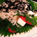 年中ダイエット's cooksnap of when they made 豆腐、トマト、大葉、シラスのサラダ.