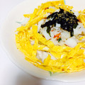 かとぅ。's cooksnap of when they made たらそぼろと甘酢海老の五目ちらし寿司.