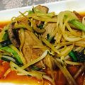 AOAOshark's cooksnap of when they made 鉄分補給に！レバーと小松菜炒め.