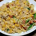 きんさんぎんさん's cooksnap of when they made 家にあるもので簡単クリームパスタ.