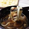 うまくできるか's cooksnap of when they made 茄子入りつけめん肉汁～つけ汁～.