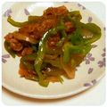 みんみ8's cooksnap of when they made チンジャオロース（牛肉ピーマン炒め）.