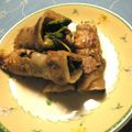 ふっち's cooksnap of when they made 水菜の豚肉ロール☆マヨポン添え.
