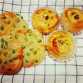 hirocccchi's cooksnap of when they made 成形簡単♪枝豆チーズパン.