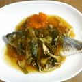 オノ・アリス's cooksnap of when they made 鯵の丸揚げ　野菜甘酢あんかけ.